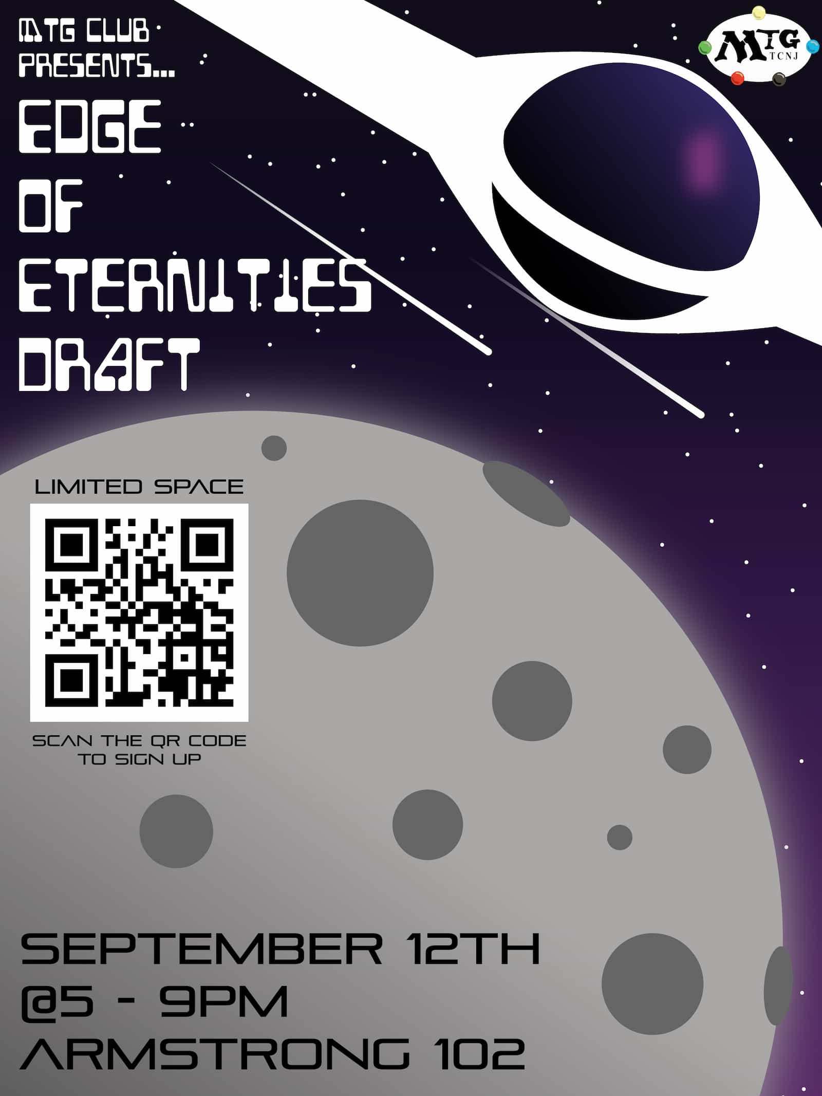 MTG Club Edge of Eternities Draft Poster